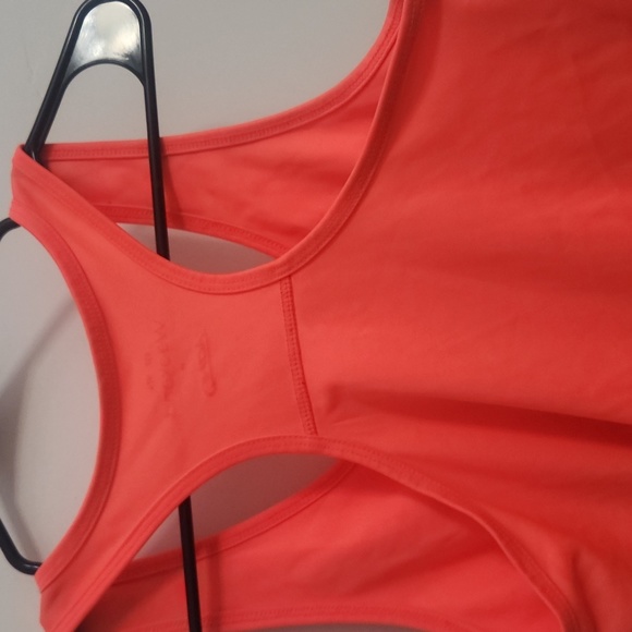 Exercise flourescent orange/pink blouse - Picture 4 of 4